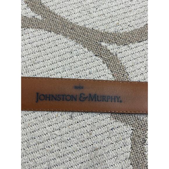 Johnston & Murphy cowhide dress belt- made in USA-black/brown, j280, size 34 - Picture 8 of 17